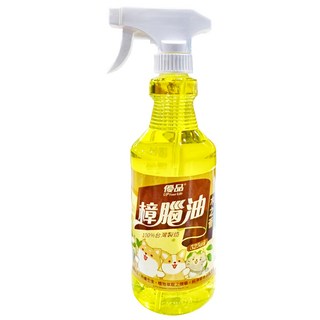 優品 木之薈樟腦油, 525ml 台灣製造, 天然草本, 忌避驅蟲防蚊, 1瓶
