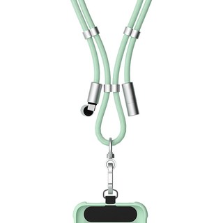 grantclassic Velvet Strap 繩來運轉 Pro 60W USB-C to Lightning 手機充電掛繩 90g, 160cm, 蘋果綠, 1條