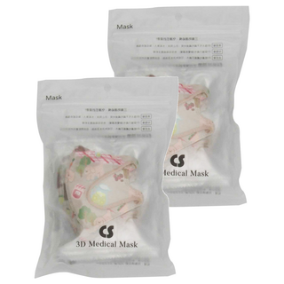 CS 凱馺國際 醫用口罩 未滅菌 幼童款, 3D野餐貴賓MINI, 20片, 2包
