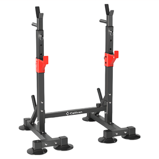 CALLIVEN 多功能臥推深蹲架, 約15KG, 承重: 約260KG, 優質鋼管, 85 x 63 x 92~160cm, FH010