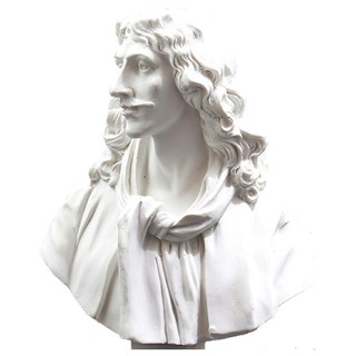 F&G 迷你樹脂像-莫里哀 10008, DIY工藝配件, 家居裝飾, 藝術雕像, 1入