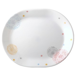 Corelle Brands 康寧餐具 繽紛美夢 腰子盤, 白色, 1個