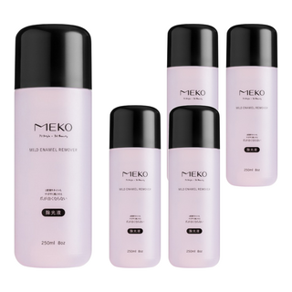 MEKO 溫和去光水，250ml 8oz, 5瓶