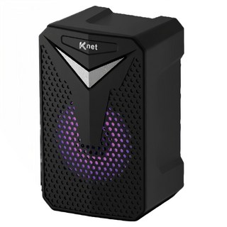 KTnet 廣鐸 Q71 LED彩漾RGB多媒體喇叭 USB供電, 3.5mm音源輸入, 線控式音量控制器, 1個