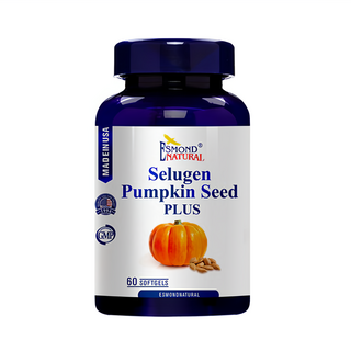 ESMOND NATURAL 愛司盟 攝利淨南瓜籽軟膠囊, 含不飽和脂肪酸 60顆/瓶, 1罐
