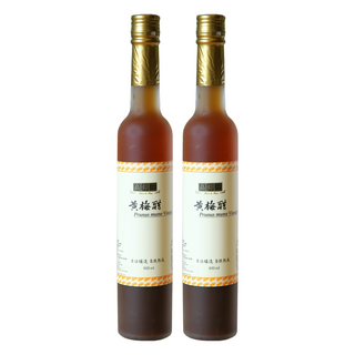 高仰三 黃梅醋 天然蔗糖、蜂蜜和純糯米麥芽糖 純素 Vegan, 400ml, 2瓶