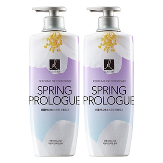 ELASTINE 伊絲婷 春日戀曲奢華香水潤髮乳, 滋潤受損髮絲 長久持香, 600ml, 2瓶