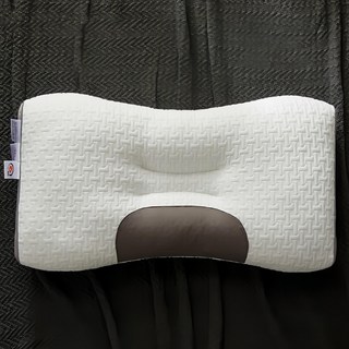 HONDONI 二代輕奢SPA按摩記憶枕, 大豆填充, 人體工學設計, 抗菌防蟎, 波浪款, 1個, 48 x 74cm