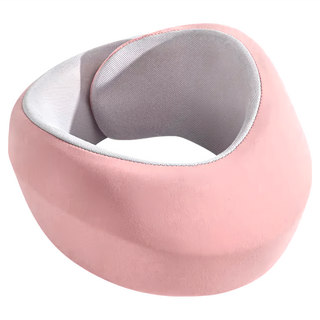 BLUE BIRD BEDDING 青鳥家居 覺輕鬆 小V防低頭護頸托 記憶棉 輕便柔軟, 煙燻粉