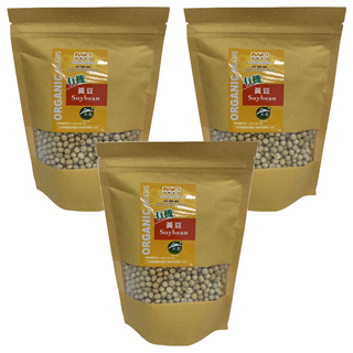 茂喜食品 有機黃豆 (加拿大), 400g, 3包