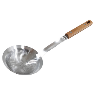 巧晶 304櫸木漏杓 16cm, 1支