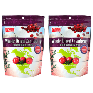 康健生機 美麗果蔓越莓乾 全果粒, 200g, 2包