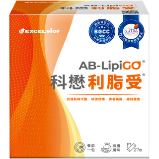 EXCELSior 科懋 利脂受 促進新陳代謝 排便順暢 青春美麗 維持健康 柳橙風味, 21包, 1.4g, 1盒