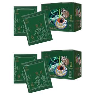 永發茗茶 綠茶茶包 台灣製造, 2.7g, 16包, 2盒