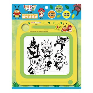 Insect Park 昆蟲島 磁性塗鴉板, 綠色, 1個