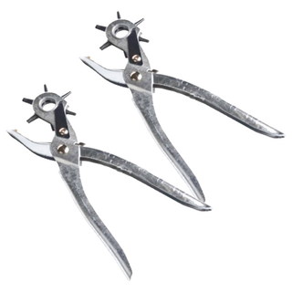 Y554 皮帶打洞器 Set 2個 尺寸 21cm x 8.5cm 碳鋼材質, 銀色