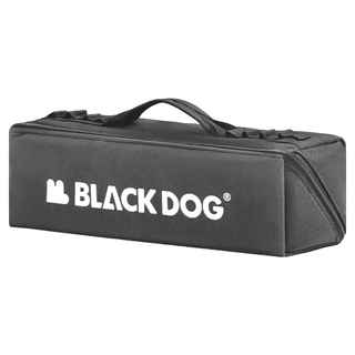 BLACK DOG 黑狗 山物 露營工具收納包, 37*12*12cm收納尺寸, 9.5L容量, 牛津布, 5格, 1個