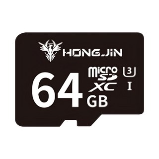 HONG JIN 宏晉 microSD高速記憶卡, 1個, 64GB