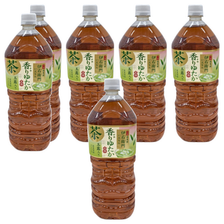 SunTORY 三得利 伊右衛門 大罐香醇綠茶, 2L, 6瓶
