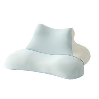 半島良品 雲朵冰絲趴趴枕/抬腿枕, 天空藍