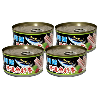 同榮 精選魚特餐, 185g, 4罐