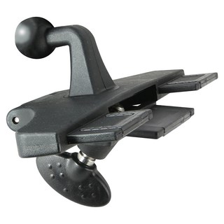 digidock 迪克車架 旋轉式CD槽支架 CD-04M 直徑17mm, 黑色, 1個