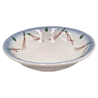 佐和陶瓷 松果5 陶瓷碗 容量330mL 適用溫度-30°C~100°C 日本產, 薄紫, 1個