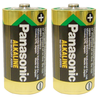Panasonic 鹼性電池2號, 2顆, 2組