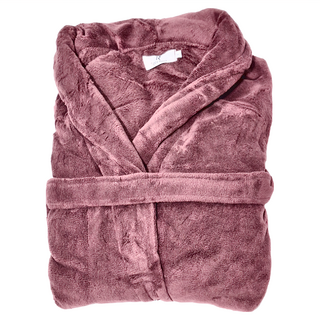 收納王妃 珊瑚絨男女浴袍睡袍