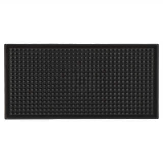 bargogo 巴果果 9吋吧檯墊 - 台灣製造 熱塑性橡膠, 黑色, 1個, 23 x 11cm