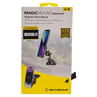 SCOSCHE 儀表板磁鐵手機架 MAGWSM2, 窗/儀表板, 1盒
