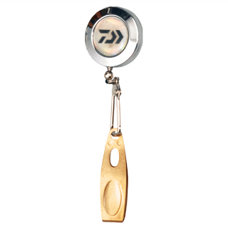 伸縮扣子線夾 附線剪, 香檳色, 1個