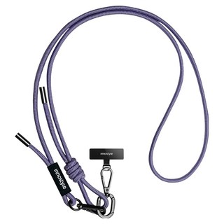 Innostyle Lanyard系列 6mm 手機掛繩掛片組 PL61LV, 紫色, 1組