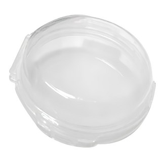 IL 雙面氣墊粉撲收納盒, 1個, 透明