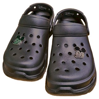 BORUI 柏睿鞋業 大人款 電燈飾釦洞洞涼鞋 造型戶外休閒鞋