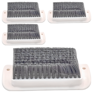 minono 米諾諾 彎板型洗衣刷, 灰色 + 白色, 4個