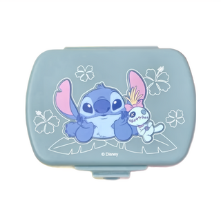 Disney 迪士尼 萬用6格收納盒 CA944A-8, 史迪奇藍, 1個