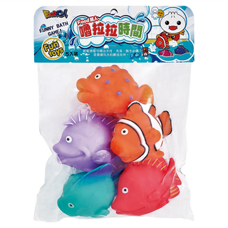 風車圖書 FOOD超人 嚕拉拉時間 海洋 5入, 1組