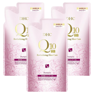 DHC Q10豐盈深層修護洗髮精補充包 EX (Refill), revitalizing hair care, 400ml, 3包