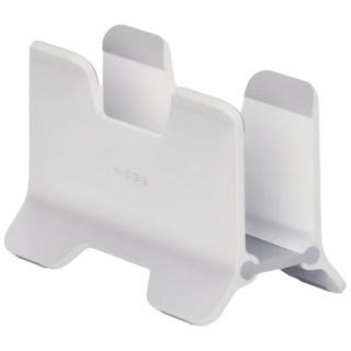 HAGiBiS 海備思 筆電/平板/文件立式重力感應收納支架, 經典白, ZLS01-ABS