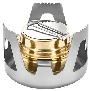 ISE MOUNT 小島嶼山 超輕鋁合金酒精爐組, 象牙灰, 1組