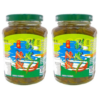 埔里農會 剝皮辣椒, 380g, 2罐