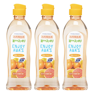 ROCKET火箭牌 蔬果超濃縮洗碗精, 橘子油成分 迅速去除頑固油漬, 250ml, 3瓶