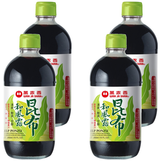 萬家香 昆布和風露 清爽鮮美甘醇 日式和風醬, 450ml, 4瓶