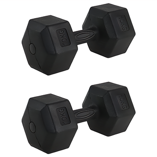 comet Sports 六角型啞鈴, 10kg, 2個