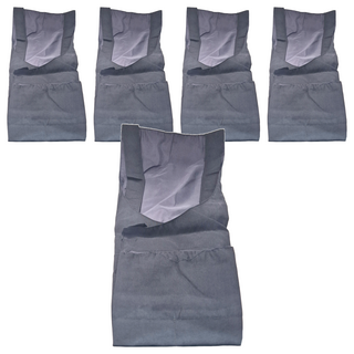 HOLI 合力 全罩式生意袋圍裙, 美觀耐用, 適用於男女, 四個加深口袋設計, NO.235, 5件