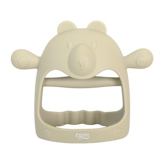 tgm 白金矽膠手套型固齒器, 泰迪熊 綠色, 1個