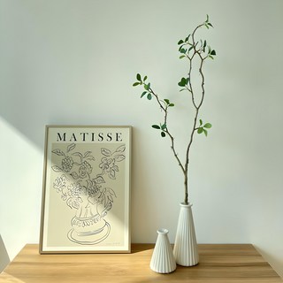 仿真相思樹枝, 1個, 綠色