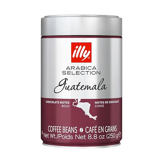 illy 意利咖啡 瓜地馬拉 Guatemala 單品咖啡豆 義大利原裝進口 專利氮氣加壓包裝 100%阿拉比卡咖啡豆, 咖啡豆(無研磨), 250g, 1罐