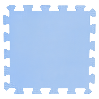 EVA巧拼地墊 40入 環保無毒防滑, 32 x 32 x 1cm, 淺藍色, 1組